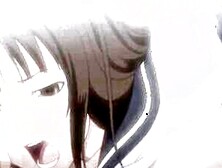 Lusty brunette schoolgirl bent over to have her pussy stuffed