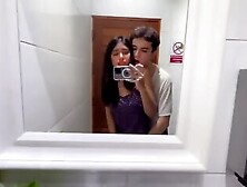 Real Brother Step Sister Home Toilet Sex Mms