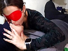 Beautiful Stepsister Kisses Me With Tongue On Her Bed And Passes Me Her Saliva