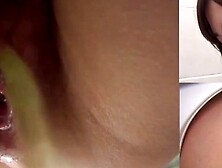 Golden Shower Fetish - Peeing Girlfriend Squirts in Bathroom Stalls