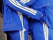 CAUGHT IN THE BATH HAVING SEX WITH HER CLASSMATE!!!!! A curvy gal from the technical school is caught having sex during recess!!