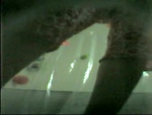 Shower catches body details of nude amateur