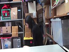 Doggystyle fucking Ivy Auras tight pussy from behind