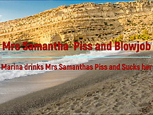 Mrs Samantha Piss And Blowjob