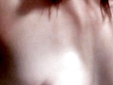 Talking to my boobs and rubbing them