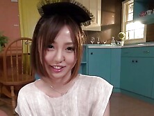 Fantastic Japanese,  Narumi Ayase,  Gets On All Fours And Swallows Cum-Shot In Gross Jav!