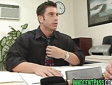 Shy schoolgirl Alicia Avery dicked by naughty principal