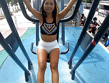 Cute Thai amateurs teenager with a boyfriend