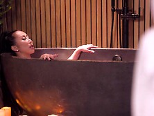 Allie Nicole and Nicole Doshi share a big toy peaches