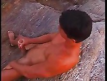 Sexy Dude Outdoor Wanking