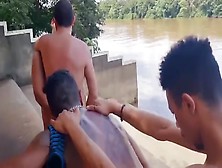 Brazilian Riverside Fuck Party