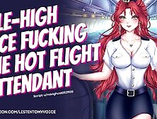 Facefucking The Slutty Flight Attendant [Asmr] [Audio] [Deepthroat] [Submissive Slut] [Sloppy Bj]