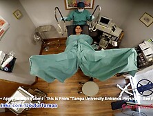 Yesenia Sparkles Gyno Exam Caught on Cameras at Gloves Hands of Doctor Tampa GirlsGoneGynoCom