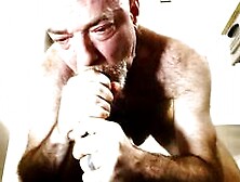 Exposure whore Christopher Allen Foster deepthroats gags ass-to-mouth