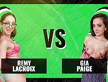 Battle Of The Babes - Remy Lacroix Vs.  Gia Paige - Which Innocent Sweetie Will Make You Spunk Faster?