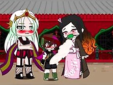 evan x nezuko x daki