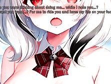 JOI Taking Your Younger Classmate' s Virginity! Edging Defloration Hentai Countdown Instructions - Chloe S (Cock Hero)