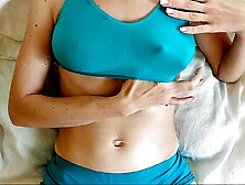 Teen wife solo plays with nipps throughout sport topic