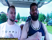 Stocky Dudes Fucking,  Bear Public Caught,  Chubby