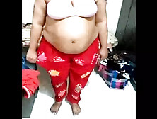 Bbw Indian Housewife On Group Call Stripping For Her Lovers Shaking Her Big Indian Fat Ass