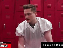 Cheerleader Lola Morena Gets Screwed by Jay Tee in GenderXFilms’ Locker Room Heat
