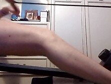 Working out exposed for my girlfriend (Week three) "TRYING" to do the correct technique