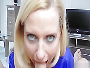 Wild Blonde Milf Gets A Creampie After A Nice Fuck