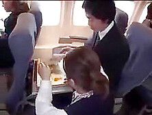 Japanese Stewardess Handjob Part 3