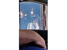 Sexy teen senorita barista eyes my hard cock