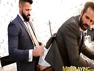 Hunk In Suit And Tie Rimmed And Fucked From Behind