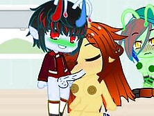 Gacha Heat video: Mael has a threesome with his friend and Alien girlfriend