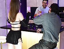 My girlfriend bangs her schoolmate whilst I cook for her.