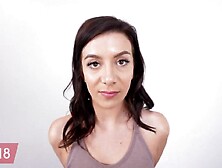 Fit18 - Natalie Brooks - I Creampie A Small Slender Brunette hair With Petite Bush