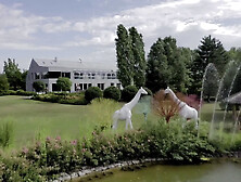 Blond Hotties Wild Trio Ramrod Ride Fuckfest