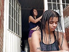 our parents go on a trip and I fuck with my stepsister