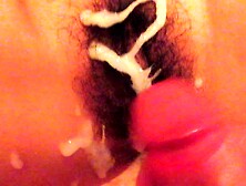 Hairy Pussy Cumshot