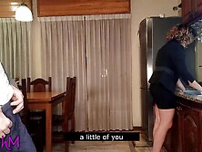 Hawt stepmom bangs her boyfriend's son and let him cum inside her butt.
