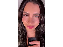 Viviana Trans Latin chick Masturbating Spanish Indecent Talk POV