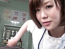 Subtitled Cfnm Japanese Female Doctor Gives Patient Handjob