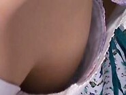 Sweet Asian Down Blouse Video On The Streets Of Hong Kong