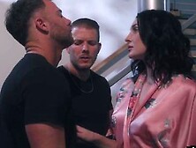 Charlotte Sins Fucked By Her Husband Codey Steele And His Friend Seth Gamble