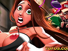 Attractive girls fucking a beggar after the club - Rich Mansion Episode 08