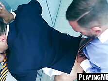 PlayingMen. com - Nicholas Bardem slides into John Rodriguez's tight hole