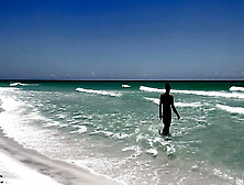 Refreshing Beach Skinny Dip