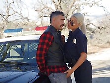Kinky Police Milf Bridgette B Wants Big Dick