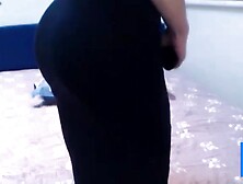 Hot Brunette with a Perfect Booty