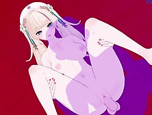 Azur Lane's intense love hotel sex with Giosuè Carducci ends in a messy creampie!