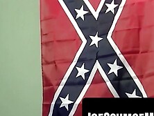 Skinny amateur cums in chubbys mouth outdoors