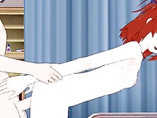 Natsumi Koshigaya and I have intense sex in the infirmary.  - Non Non Biyori Hentai