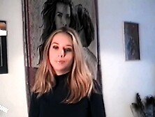 Sweet Teen Lucie's First Casting Video (18+)